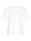 Mm6 Maison Margiela T-shirt With Number Patch In White