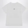 Mm6 Maison Margiela Mm6 By Maison Margiela Numeric Cotton Jersey T-shirt In White