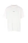 Mm6 Maison Margiela Cotton Crew-neck T-shirt With Numeric Signature Patch In White