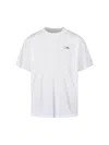 Mm6 Maison Margiela Mm6 By Maison Margiela Relaxed-fit Crew Neck T-shirt With Graphic Print In White
