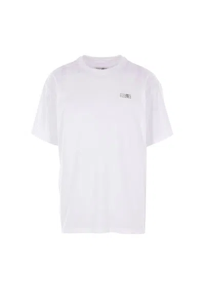 Mm6 Maison Margiela T-shirts And Polos In White