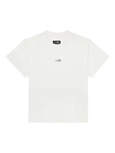 Mm6 Maison Margiela T-shirts And Polos White