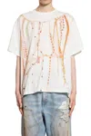 Mm6 Maison Margiela T-shirts & Tank Tops In White