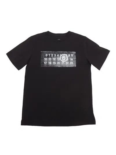 Mm6 Maison Margiela T-shirts In Black