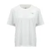 Mm6 Maison Margiela Mm6 By Maison Margiela Relaxed-fit Cotton T-shirt With Subtle Logo Detail In White