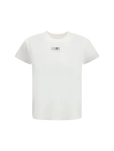 Mm6 Maison Margiela T-shirts In White