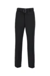 Mm6 Maison Margiela Mm6 By Maison Margiela Tailored Black Trousers With Front Zip In Black