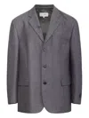 Mm6 Maison Margiela Wool Jacket Jackets Grey