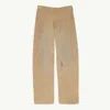 Mm6 Maison Margiela Tailored Painter Trousers In Brown