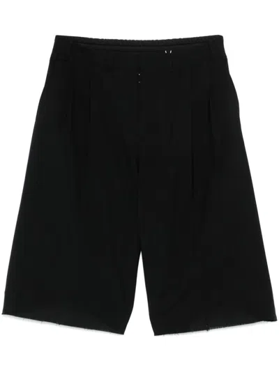 Mm6 Maison Margiela Tailored Shorts In Black