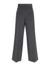 Mm6 Maison Margiela Mm6 By Maison Margiela High-waisted Tailored Pants With Wide Leg