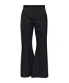 Mm6 Maison Margiela Tailored Wool Trousers In Black