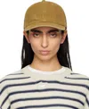 Mm6 Maison Margiela Tan Baseball Cap In 132 Tobacco