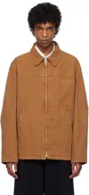Mm6 Maison Margiela Cotton Canvas Jacket In Multi