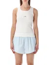 Mm6 Maison Margiela Tank Top Tag In White