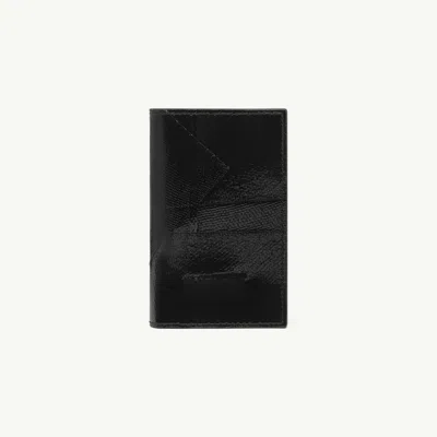 Mm6 Maison Margiela Taped Bi-fold Wallet In Black