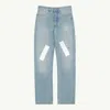 Mm6 Maison Margiela Taped Jeans In Blue