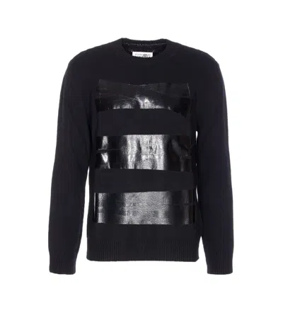 MM6 MAISON MARGIELA TAPED LABEL SWEATER