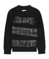 Mm6 Maison Margiela Relaxed Fit Sweater With Tape Detail