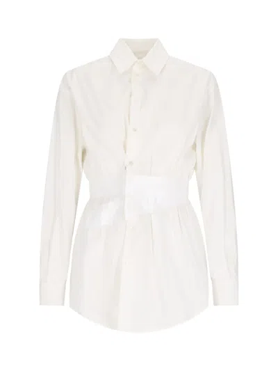 MM6 MAISON MARGIELA WHITE COTTON SHIRT