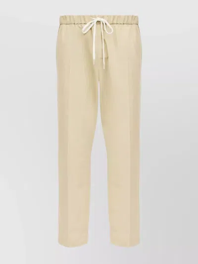 MM6 MAISON MARGIELA TAPERED LEG ELASTIC WAIST TROUSERS