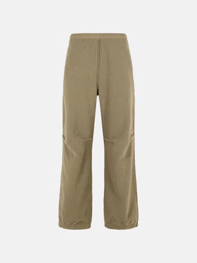 Mm6 Maison Margiela Taupe Polyester Pants In Sand
