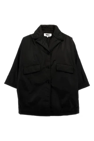 Mm6 Maison Margiela Technical Fabric Coat