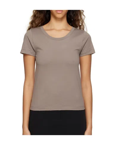 Mm6 Maison Margiela Three-piece T-shirt With Round Neck In Multicolor
