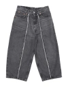 Mm6 Maison Margiela Toddler Boy Jeans Grey Size 6 Cotton In Gray