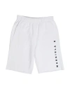 Mm6 Maison Margiela Little Kid's & Kid's Logo Sweat Shorts In White