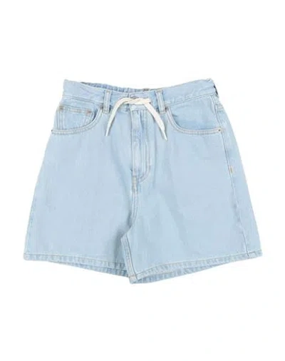 Mm6 Maison Margiela Babies'  Toddler Denim Shorts Blue Size 6 Cotton
