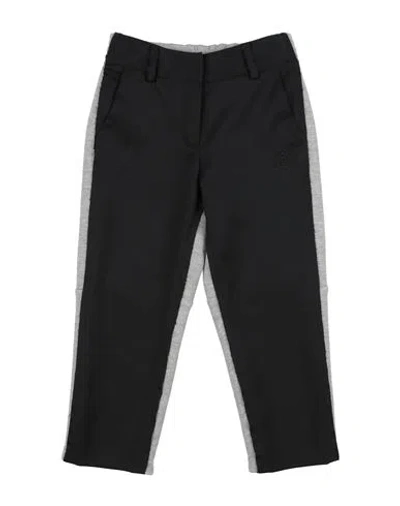 Mm6 Maison Margiela Babies'  Toddler Girl Pants Black Size 4 Polyester, Wool, Elastane