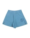 Mm6 Maison Margiela Toddler Girl Shorts & Bermuda Shorts Light Blue Size 6 Cotton In Blue