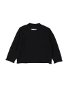 Mm6 Maison Margiela Toddler Girl Sweater Black Size 6 Cotton, Wool