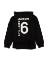 Mm6 Maison Margiela Babies'  Toddler Girl Sweatshirt Black Size 6 Cotton