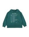 Mm6 Maison Margiela Toddler Girl Sweatshirt Dark Green Size 6 Cotton, Elastane In Green