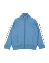 Mm6 Maison Margiela Toddler Girl Sweatshirt Light Blue Size 6 Nylon, Cotton In Blue