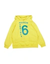 Mm6 Maison Margiela Babies'  Toddler Girl Sweatshirt Yellow Size 6 Cotton
