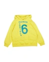 Mm6 Maison Margiela Toddler Girl Sweatshirt Yellow Size 6 Cotton In Yellow