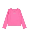 Mm6 Maison Margiela Babies'  Toddler Girl T-shirt Fuchsia Size 6 Cotton, Elastane In Pink