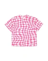 Mm6 Maison Margiela Toddler Girl T-shirt Pink Size 6 Cotton, Elastane In Pink