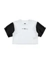 Mm6 Maison Margiela T-shirts In White