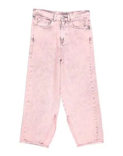 Mm6 Maison Margiela Babies'  Toddler Jeans Pink Size 6 Cotton