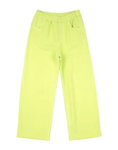 Mm6 Maison Margiela Babies'  Toddler Pants Lime Green Size 6 Cotton