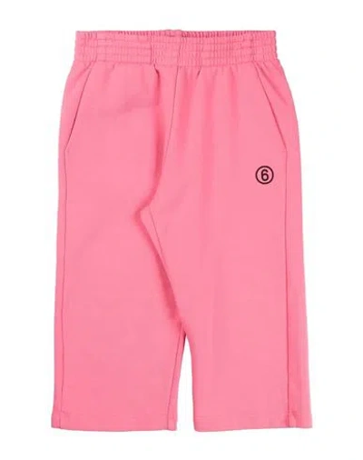 Mm6 Maison Margiela Babies'  Toddler Pants Pink Size 4 Cotton