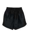 Mm6 Maison Margiela Toddler Shorts & Bermuda Shorts Black Size 6 Viscose In Black
