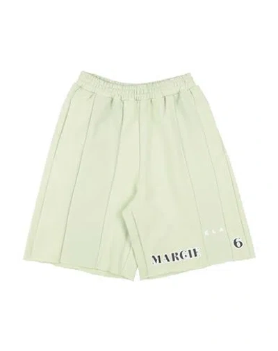 Mm6 Maison Margiela Babies'  Toddler Shorts & Bermuda Shorts Light Green Size 6 Cotton