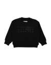 Mm6 Maison Margiela Babies'  Toddler Sweatshirt Black Size 6 Cotton, Elastane