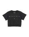 Mm6 Maison Margiela Toddler Sweatshirt Black Size 6 Cotton, Elastane In Black