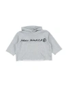 Mm6 Maison Margiela Toddler Sweatshirt Grey Size 6 Cotton, Elastane In Grey